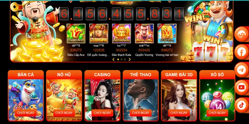 Kho game đa dạng khám phá đẳng cấp